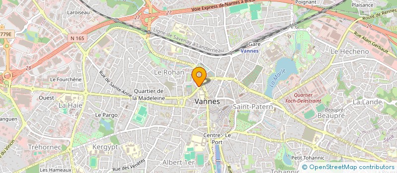 localisation de l'entreprise AMICALE DE LA POLICE VANNETAISE à VANNES