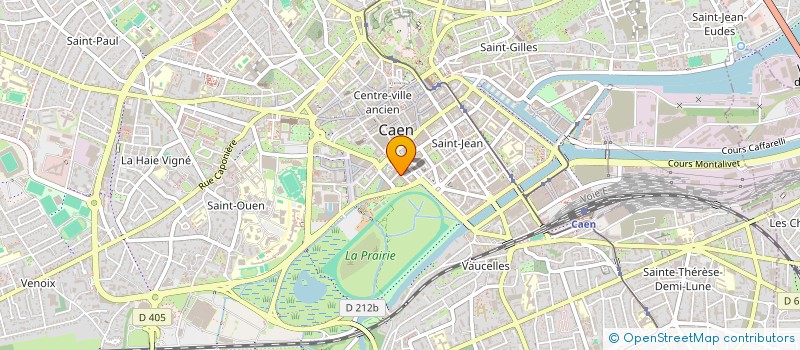 localisation de l'entreprise AMICALE DE LA PREFECTURE DU CALVADOS à CAEN