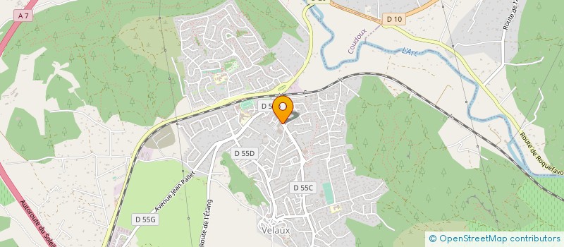 localisation de l'entreprise AMICALE DE LA RESERVE COMMUNALE DE SECURITE CIVILE DE VELAUX à VELAUX