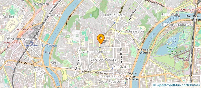 localisation de l'entreprise AMICALE DE LA RESIDENCE HENON-CANUTS à LYON