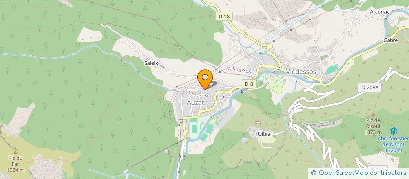 localisation de l'entreprise AMICALE DE LA SAINT-JEAN-BAPTISTE à VAL-DE-SOS