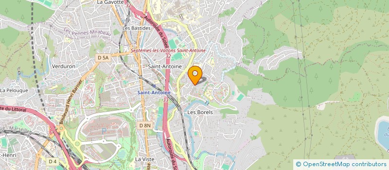 localisation de l'entreprise AMICALE DE LA SAVINE ET DU VALLON DES TUVES à MARSEILLE