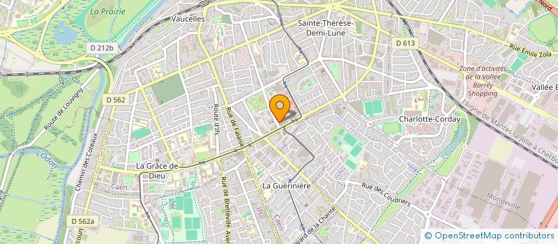 localisation de l'entreprise AMICALE DE LA SECTION DE RECHERCHES DE CAEN à CAEN