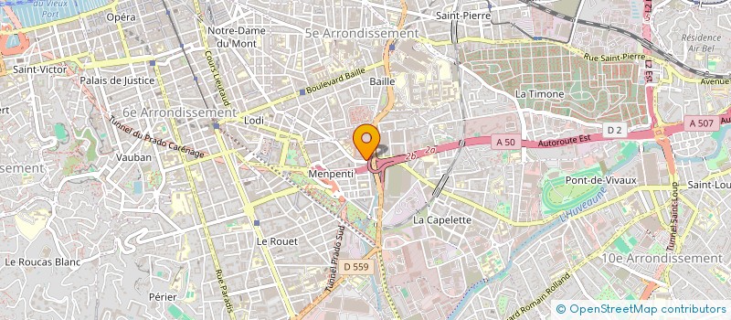 localisation de l'entreprise AMICALE DE LA SECTION DE RECHERCHES DE PACA (ASR PACA) à MARSEILLE
