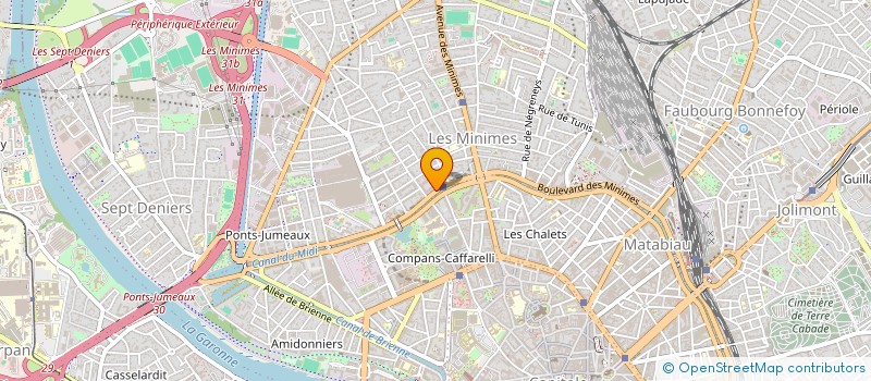 localisation de l'entreprise AMICALE DE LA SURETE DEPARTEMENTALE 31 (ASD31) à TOULOUSE