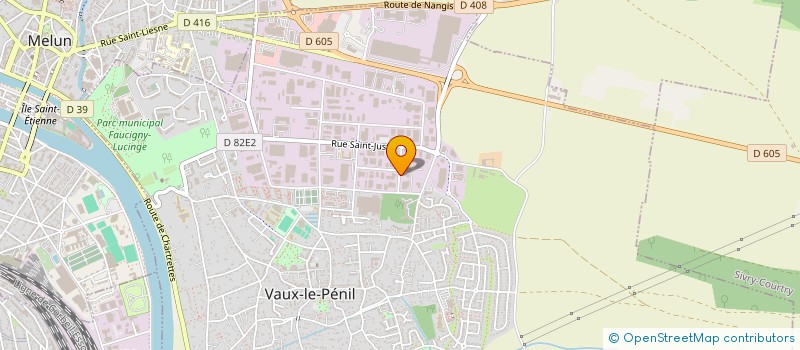 localisation de l'entreprise AMICALE DE LA ZONE INDUS VAUX LE PENIL à VAUX-LE-PENIL