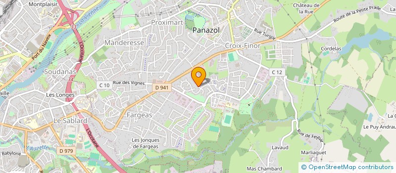 localisation de l'entreprise AMICALE DE MORPIENAS à PANAZOL