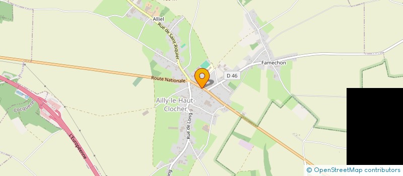 localisation de l'entreprise AMICALE DE MUSIQUE ET DE CHANT DE VILLERS SOUS AILLY  VILLERS-SOUS-AILLY