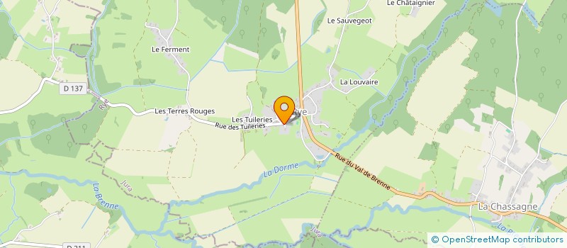 localisation de l'entreprise AMICALE DE PETANQUE  RYE