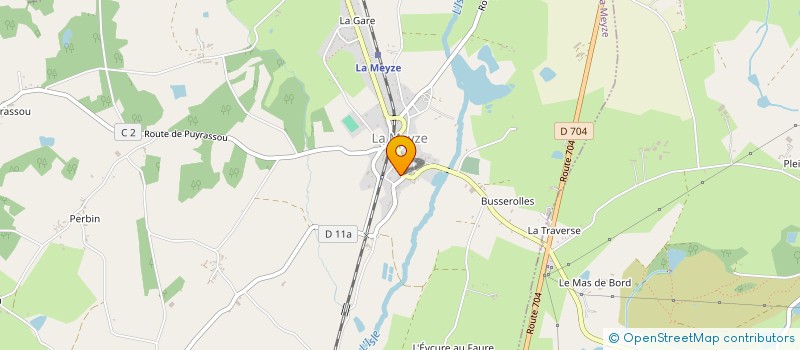 localisation de l'entreprise AMICALE DE PETANQUE NEXON-SAINT MAURICE  NEXON