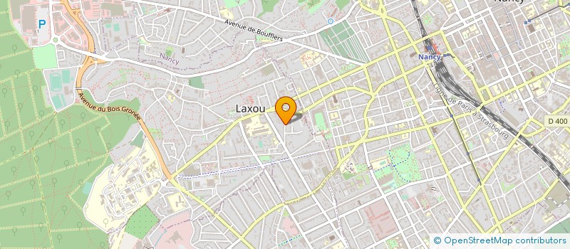 localisation de l'entreprise AMICALE DE PETANQUE SAINTE MARIE  NANCY