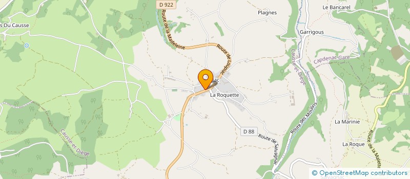 localisation de l'entreprise AMICALE DE PRIX  CAUSSE-ET-DIEGE