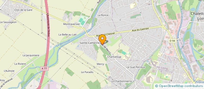 localisation de l'entreprise AMICALE DE SAINTE CATHERINE à PANNES