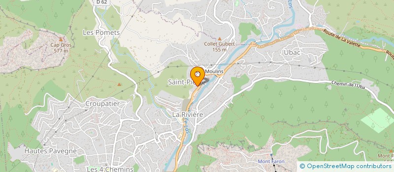 localisation de l'entreprise AMICALE DE ST PIERRE MOULINS  TOULON