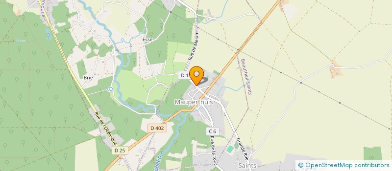 localisation de l'entreprise AMICALE DE TIR DE MAUPERTHUIS à MAUPERTHUIS