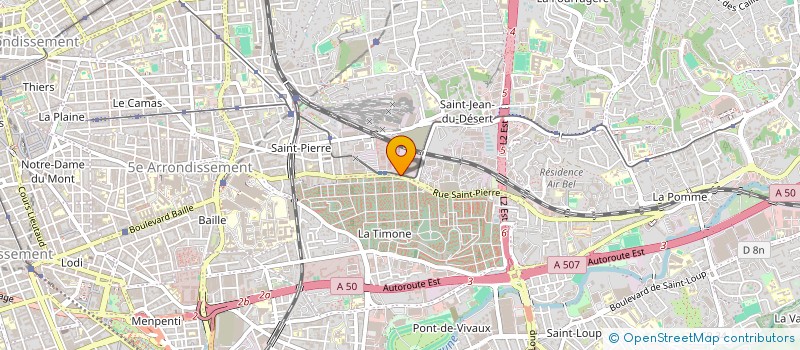 localisation de l'entreprise AMICALE DEPOTS CATALANS SAINT PIERRE à MARSEILLE