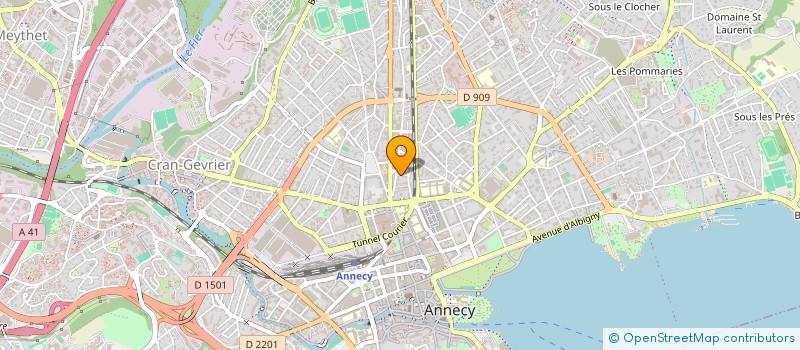 localisation de l'entreprise AMICALE DES 27 67 B C A ANCIENS CHASSEURS ET SYMPATISANTS à ANNECY