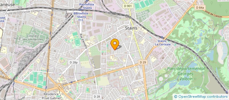 localisation de l'entreprise AMICALE DES ABOURES DE FRANCE à STAINS