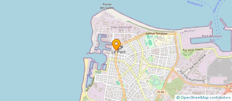 localisation de l'entreprise AMICALE DES AGENTS COMMUNAUX DU PORT à LE PORT