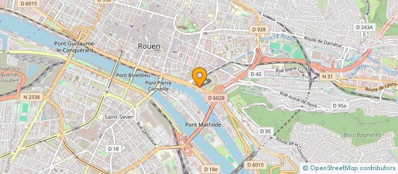 localisation de l'entreprise AMICALE DES AGENTS DES MINISTERES SOCIAUX DE SEINE MARITIME  ROUEN