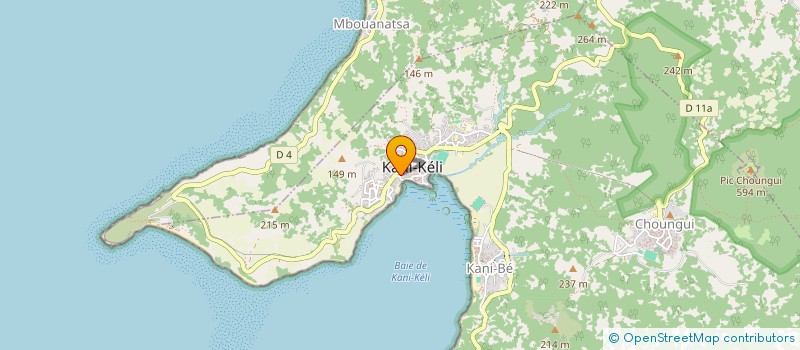 localisation de l'entreprise AMICALE DES AGENTS TERRITERIAUX DE LA COMMUNE DE KANI-KELI (AATCKK) à KANI-KELI