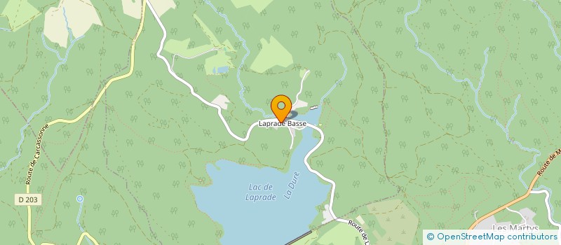 localisation de l'entreprise AMICALE DES AINES CUXACOIS  CUXAC-CABARDES