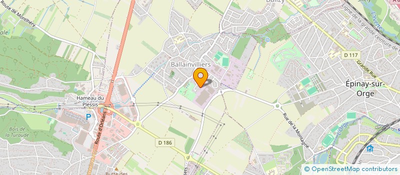 localisation de l'entreprise AMICALE DES AINES DE BALLAINVILLIERS à BALLAINVILLIERS