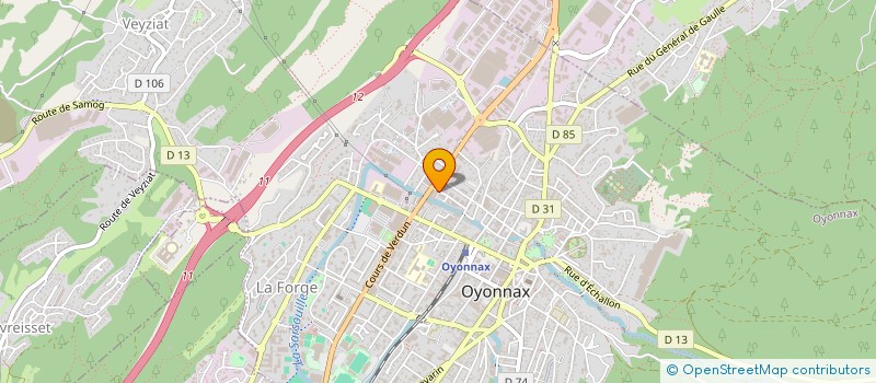 localisation de l'entreprise AMICALE DES ALGERIENS DE L AIN à OYONNAX