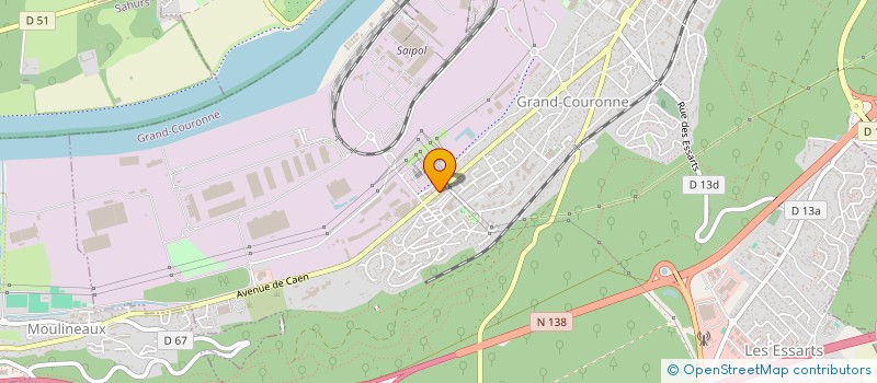 localisation de l'entreprise AMICALE DES ALGERIENS DE NORMANDIE (AAN)  ROUEN