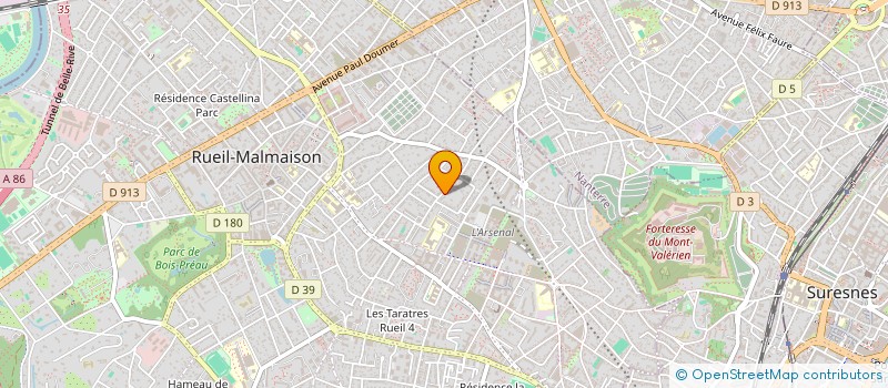 localisation de l'entreprise AMICALE DES ALSACIENS ET LORRAINS DE RUEIL MALMAISON à RUEIL-MALMAISON