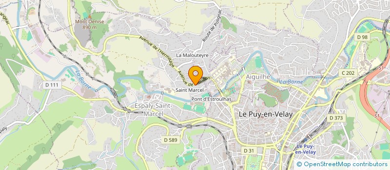localisation de l'entreprise AMICALE DES ALSACIENS LORRAINS DE H.L à ESPALY-SAINT-MARCEL