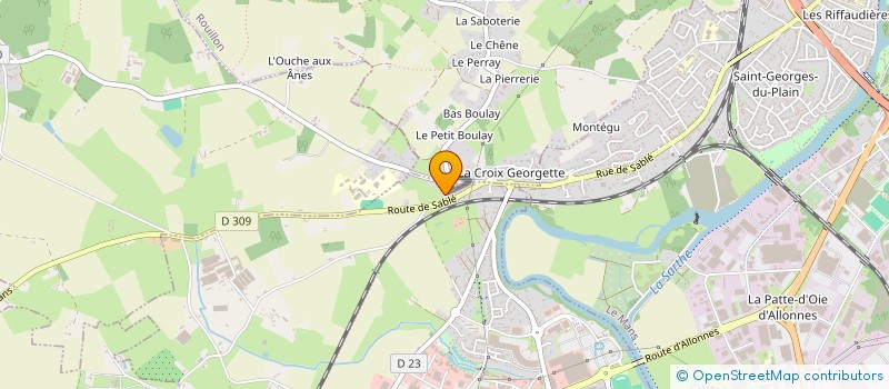 localisation de l'entreprise AMICALE DES AMATEURS DE VEHICULES D EPOQUE ET DE COLLECTION à ALLONNES