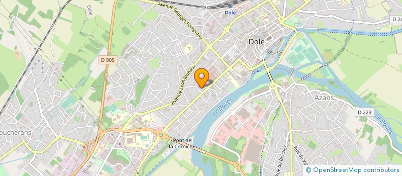 localisation de l'entreprise AMICALE DES AMIS DE SAINT JEAN à DOLE