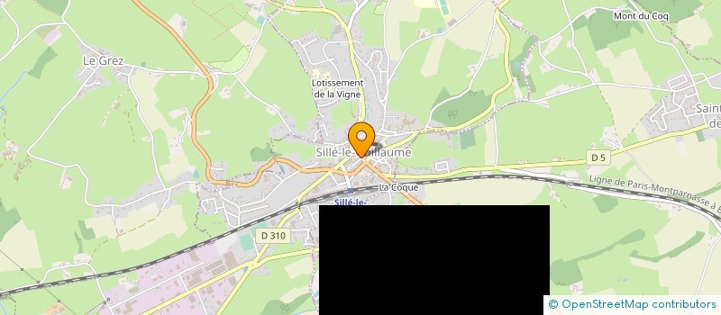 localisation de l'entreprise AMICALE DES ANCIENNES ET ANCIENS ELEVES DES ECOLES PRIVEES DE SILLE LE GUILLAUME à SILLE-LE-GUILLAUME