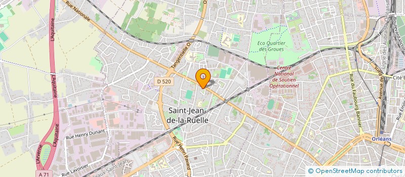 localisation de l'entreprise AMICALE DES ANCIENS à SAINT-JEAN-DE-LA-RUELLE
