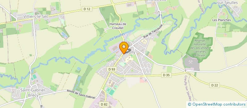 localisation de l'entreprise AMICALE DES ANCIENS COMBATTANTS A.C.P.G-C.A.T.M T.O.E DE MARTRAGNY ET RUCQUEVILLE  MOULINS-EN-BESSIN