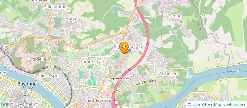 localisation de l'entreprise AMICALE DES ANCIENS COMBATTANTS DE BAYONNE PAYS-BASQUE à BAYONNE