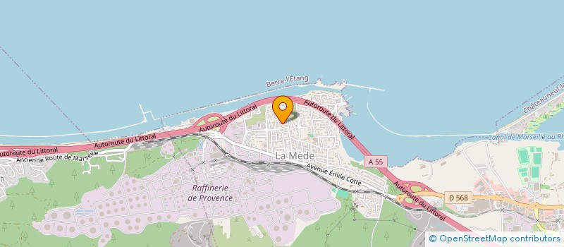 localisation de l'entreprise AMICALE DES ANCIENS COMBATTANTS DE LA COMPAGNIE FRANCAISE DE RAFFINAGE à CHATEAUNEUF-LES-MARTIGUES