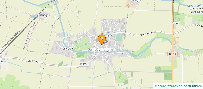 localisation de l'entreprise AMICALE DES ANCIENS D' A.F.N. DE SAINT SYMPHORIEN  SAINT-SYMPHORIEN