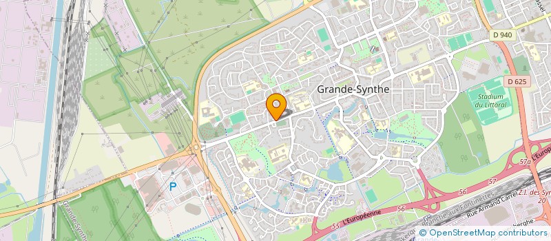 localisation de l'entreprise AMICALE DES ANCIENS D USINOR SOLLAC MARDYCK à GRANDE-SYNTHE
