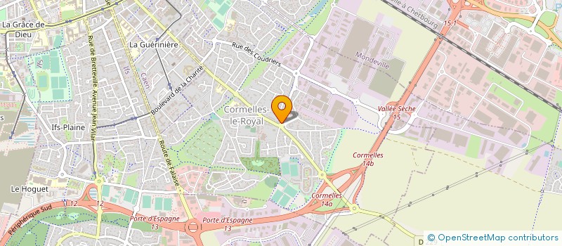 localisation de l'entreprise AMICALE DES ANCIENS DE CITROEN  CORMELLES-LE-ROYAL