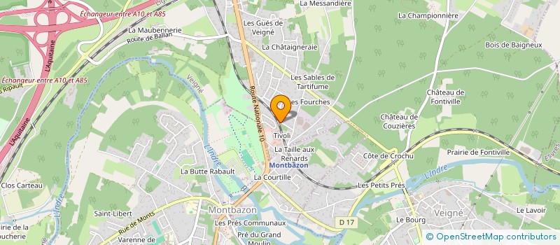 localisation de l'entreprise AMICALE DES ANCIENS DE L'ESCADRON ET DU GROUPE DE GENDARMERIE MOBILE à VEIGNE