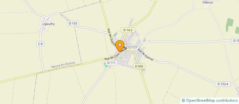 localisation de l'entreprise AMICALE DES ANCIENS DE L'UIISC1 à SANCHEVILLE