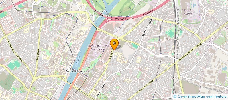 localisation de l'entreprise AMICALE DES ANCIENS DE LA CAVAL à ANGERS