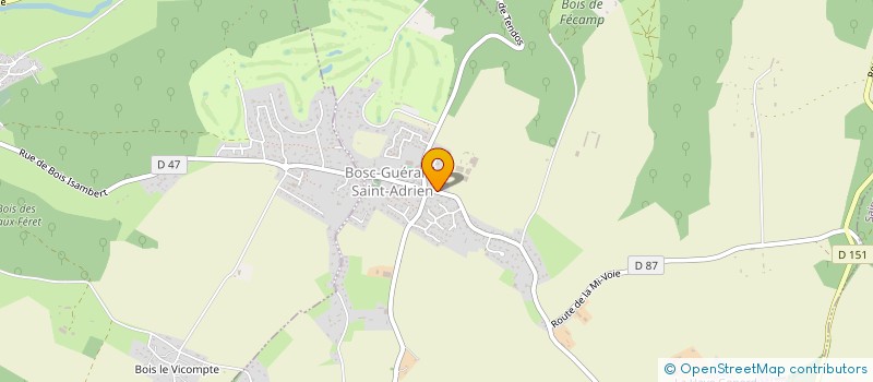 localisation de l'entreprise AMICALE DES ANCIENS DE LA FEDERATION NATIONALE DES PRODUCTEURS DE LAIT  VIRE-EN-CHAMPAGNE