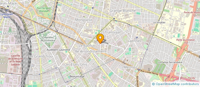 localisation de l'entreprise AMICALE DES ANCIENS DU 15E REGIMENT DRAGONS PORTES  LYON