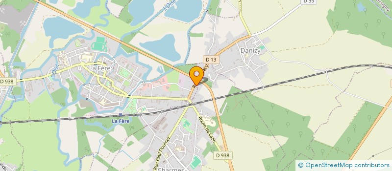 localisation de l'entreprise 'AMICALE DES ANCIENS DU 41E REGIMENT D'ARTILLERIE DE MARINE ET DU 41E REGIMENT D'ARTILLERIE COLONIALE'  CHARMES