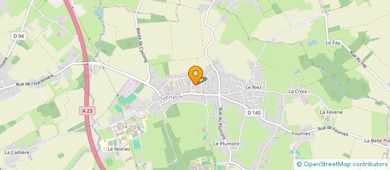 localisation de l'entreprise AMICALE DES ANCIENS DU 51EME REGIMENT D'ARTILLERIE  GENECH