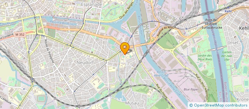 localisation de l'entreprise AMICALE DES ANCIENS DU BRICKHOF à STRASBOURG