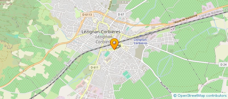 localisation de l'entreprise AMICALE DES ANCIENS DU FOOTBALL CLUB LEZIGNANAIS-ARCHIVES à LEZIGNAN-CORBIERES
